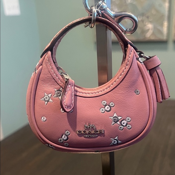 Coach Accessories - NWT Coach Carmen Bag Charm with Star Print